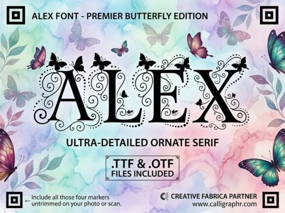 Alex: The Ornate Serif That Turns Words Into Wonder