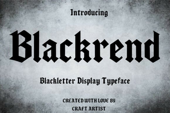 Blackrend: Command Attention with Gothic Display Power