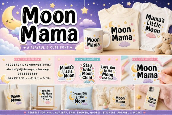 Bring Joyful Energy to Your Designs with Moon Mama