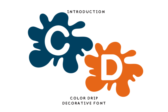 Color Drip: A Playful Font for Modern Creators