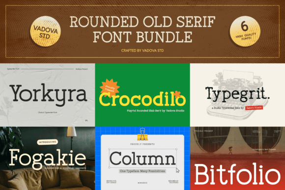 Discover the Warmth of Rounded Old Serif Fonts