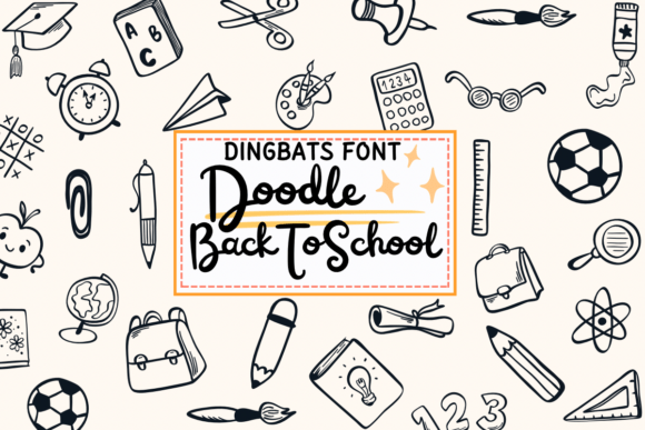 Doodle Back to School: A Font for Creative Projects