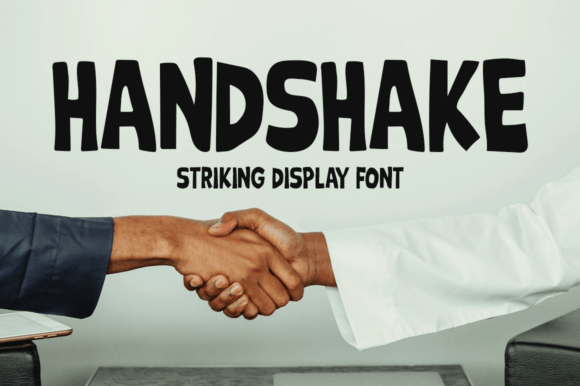 Handshake: The Display Font That Makes Your Brand Unforgettable