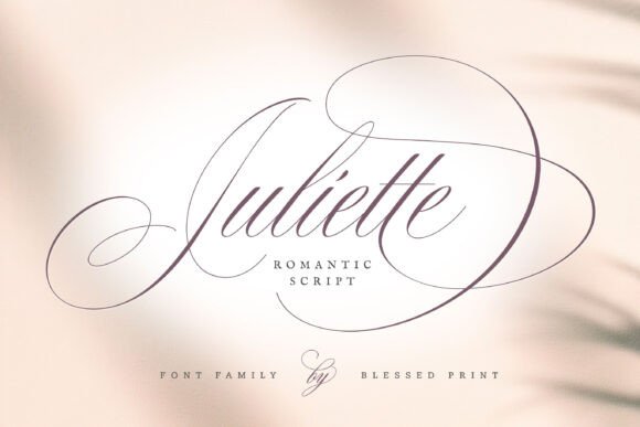 Juliette: Crafting Timeless Elegance in Every Letterform