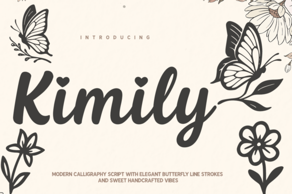 Kimily: The Modern Calligraphy Font for Elegant Designs