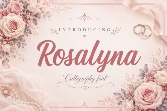 Rosalyna: The Handwritten Script for Modern Elegance