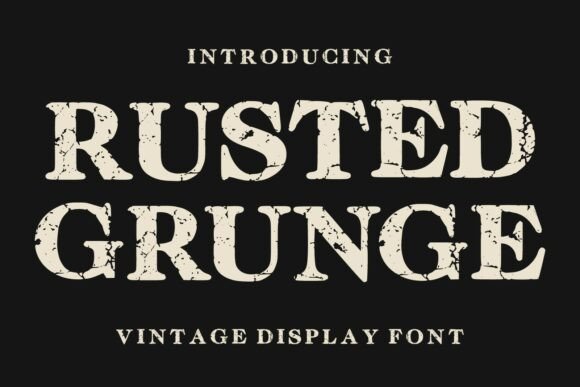 Rusted Grunge: Crafting Authentic Vintage Branding