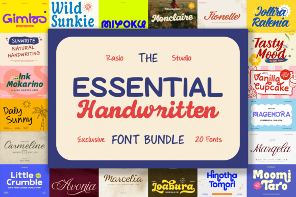 The Essential Handwritten Bundle: Your Toolkit for Authentic Design