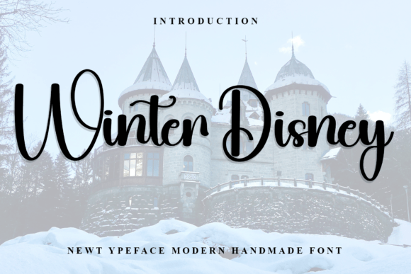 Winter Disney: A Creative Font for Magical Designs